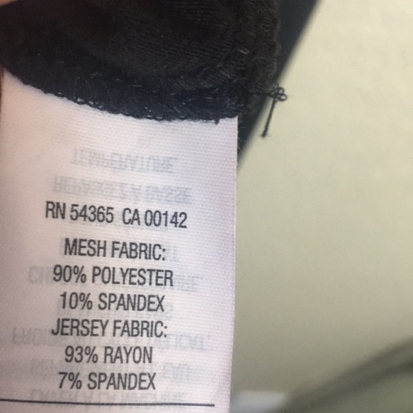 NYGARD Jersey Knit Chiffon Overlay with Crisscross Back Yoke and Side Vents - Picture 14 of 15